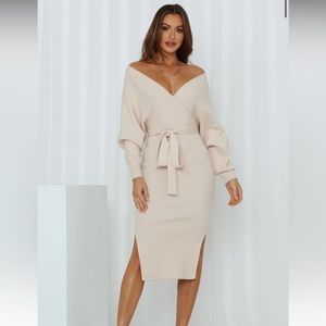 HELLO MOLLY VISION OF YOU MIDI IN WHITE - SEE MODEL PICS